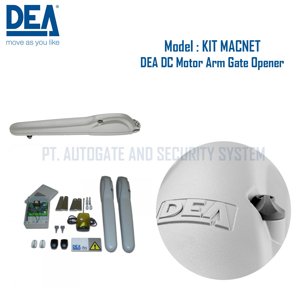 Cổng mở cánh tay đòn DEA STING 220V - Made in Italy